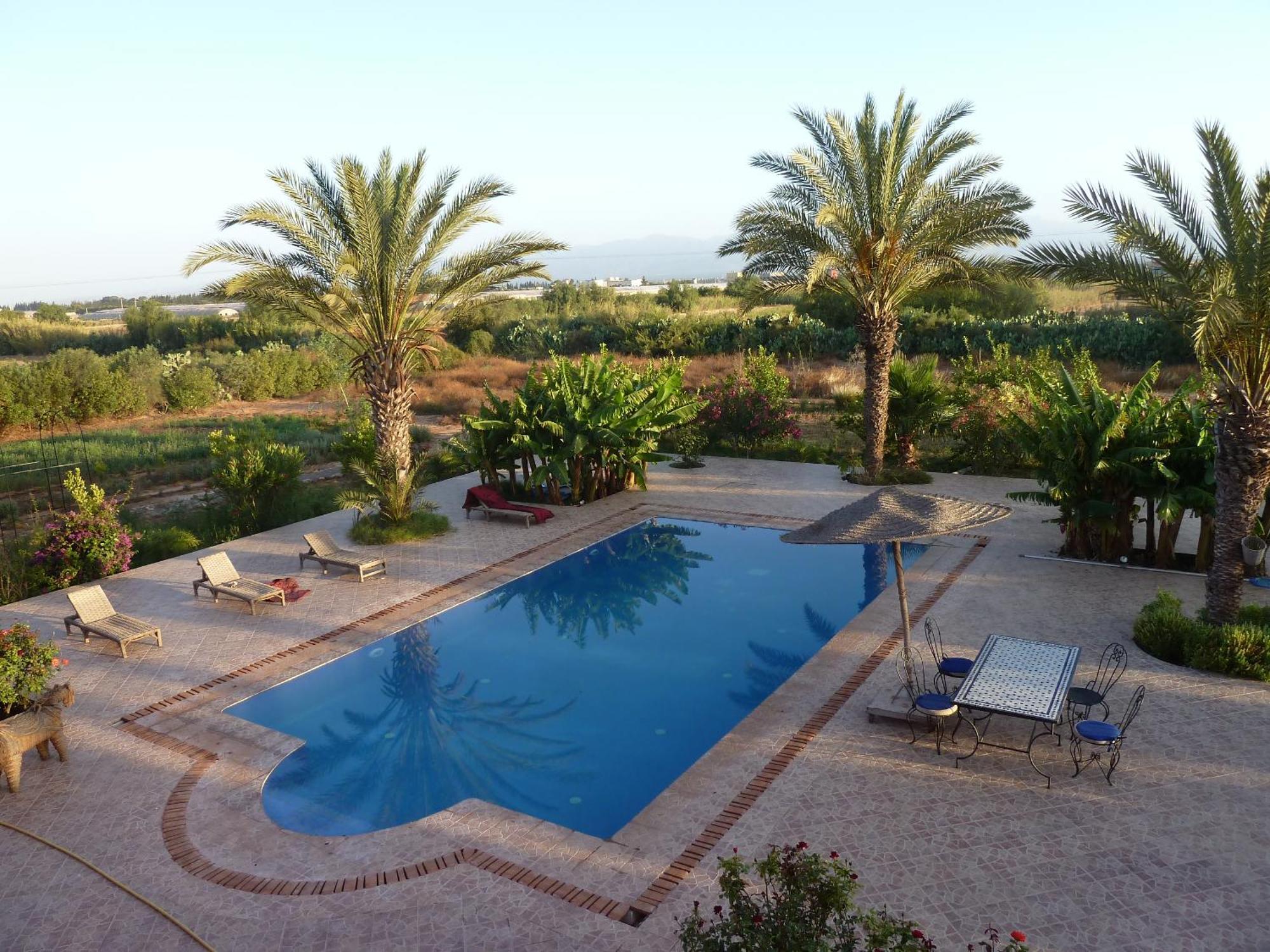 Riad-Villa Agadir-Taroudant Sidi Boumoussa Экстерьер фото